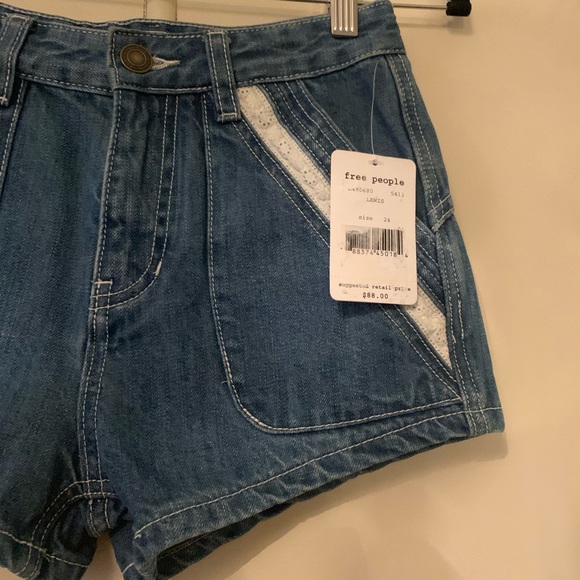 Free People Pants - Free People Denim Jean Shorts